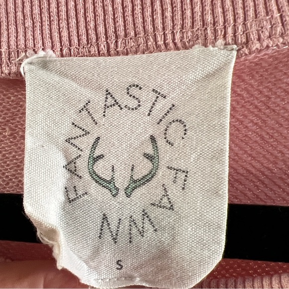 Boutique Fantastic Fawn Tacos & Margaritas Sequin Patch Light Pink Sweatshirt 🌮🍹 - Picture 8 of 14